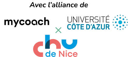 Avec le soutien de : CHU de Nice, Université Côte d’Azur et MyCoach